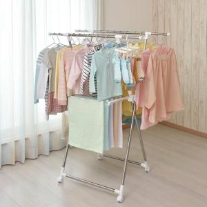 物干し PORISH 伸縮式室内物干しX型コンパクト PS-23   ポーリッシュ 室内 X型 コンパクト