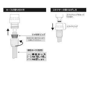 タカギ 散水ノズル メタルガンS QG1128...の詳細画像2
