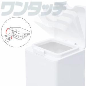 トイレ ゴミ箱 ワンタッチ コーナーボックス ...の詳細画像3