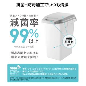 ゴミ箱 抗菌ペール 防臭 45JS 47L グ...の詳細画像5