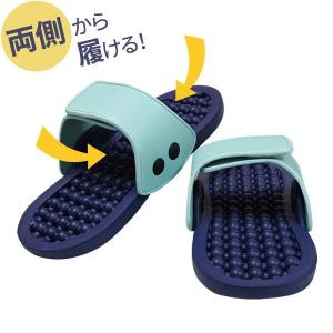 ベランダサンダル らくらくぬぎっパ ネイビー F...の商品画像