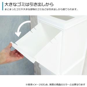 ゴミ箱 ユニード 多段スリムペール2段 20L...の詳細画像3