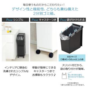 ゴミ箱 ユニード 多段スリムペール2段 20L...の詳細画像4