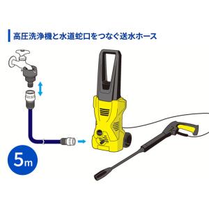 タカギ 送水ホース 5m ( 高圧洗浄機用 内...の詳細画像3