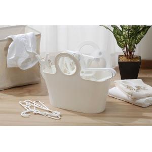 収納バスケット オーブ L 13L ホワイト ...の詳細画像2