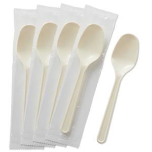 使い捨て食器 抗菌スプーン 個包装 16cm ...の詳細画像1