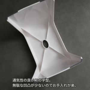 リアロ 風呂椅子 座面高さ25cm ホワイト ...の詳細画像3