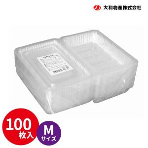 seasons フードパック M 100枚入   使い捨て弁当箱 テイクアウト 祭り イベント 運動会 フェス 屋台 持ち帰り 大容量 普通サイズ