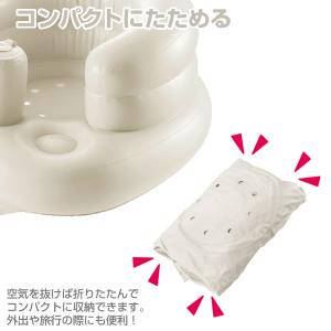 リッチェル ふかふかベビーチェア 抗菌 グレー...の詳細画像5