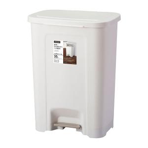ごみ箱 エバン ペダルペール 35L ホワイト...の詳細画像2