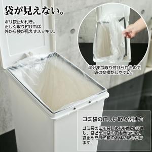 ゴミ箱 エバン ペダルペール 20L ホワイト...の詳細画像3