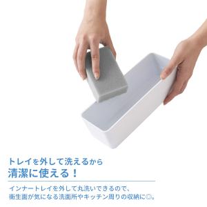 セキスイ つっぱり式スリムラック ホワイト T...の詳細画像4