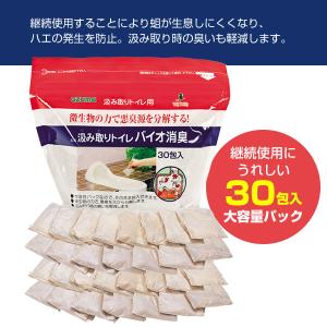 アズマ工業 汲み取りトイレバイオ消臭 30包入...の詳細画像3