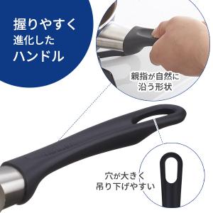 サーモス デュラブル 炒め鍋 24cm ネイビ...の詳細画像4
