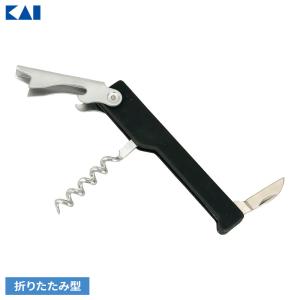 貝印 コルク抜き Kai Kitchen コルクスクリュー ウィング DH-8220