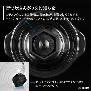 HARIO ハリオ フタがガラスのご飯釜 (1...の詳細画像4