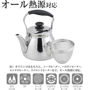 やかん IH対応 モルティ ステンレス 広口ケ...の詳細画像3