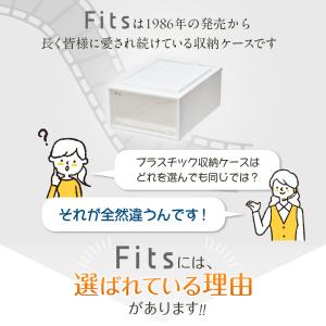 収納ケース Fits フィッツケースクローゼッ...の詳細画像4