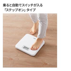 タニタ 体重計 デジタルヘルスメーター ホワイ...の詳細画像1