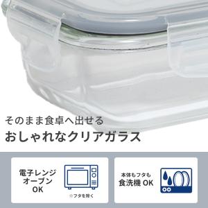 保存容器 ユニックス ガラス保存容器 正角型 ...の詳細画像2