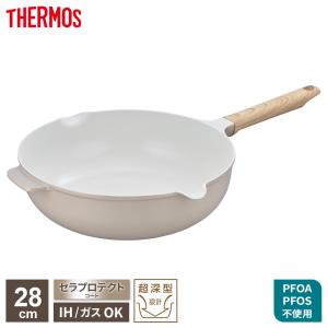 THERMOS（サーモス） IH対応 デュラブル 取っ手のとれる フライパン