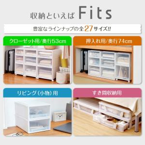 収納ケース Fits フィッツケースクローゼッ...の詳細画像3