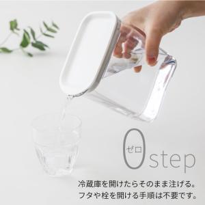 麦茶ポット 洗いやすい 食洗機対応 棚置き 1...の詳細画像2