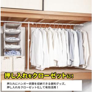 突っ張り棒 セキスイ 押入れハンガーポール 伸...の詳細画像1