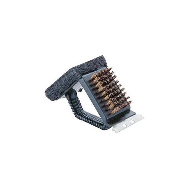グリル用ブラシ CAPTAIN STAG レスト 鉄板焼器・アミ用ブラシ トライアングル M-763...