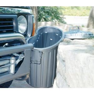 ゴミ箱 屋外 スーパーカン 丸型 45L ガン...の詳細画像2