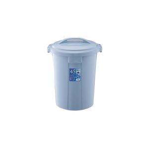 ごみ箱 ベルク ペール 45L ブルー 本体・フタセット 45N ｜ ポリバケツ ペール 分別 屋外