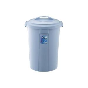 ごみ箱 ベルク ペール 90L ブルー 本体・フタセット 90N ｜ ポリバケツ ペール 分別 屋外