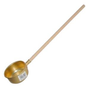 前川金属工業所 ひしゃく アルマイト 木柄水杓 15cm ｜ 柄杓 水柄杓