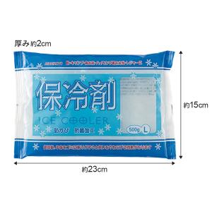 保冷剤 L 500g IC-03 | アイスク...の詳細画像2