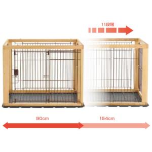 リッチェル 木製スライドペットサークル ワイド...の詳細画像2