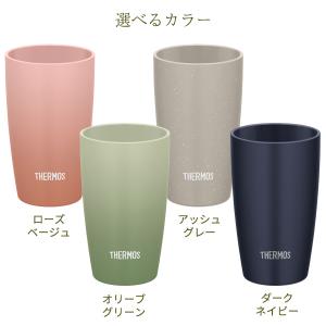 サーモス 陶器調 真空断熱タンブラー 340m...の詳細画像1
