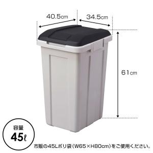 ごみ箱 ジョイント分別ペール 2個セット 45...の詳細画像3