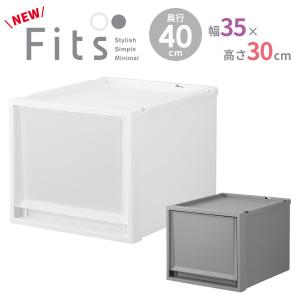 天馬 収納ケース Fits フィッツケースマルチ 4個セット 幅35×奥行40×高