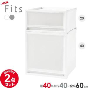天馬 収納ケース Fits フィッツケースマルチ 3点セット 3020×2個+3040
