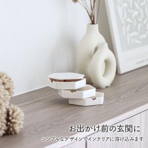 スライド式アクセサリートレー 3段 ホワイト ...の詳細画像4