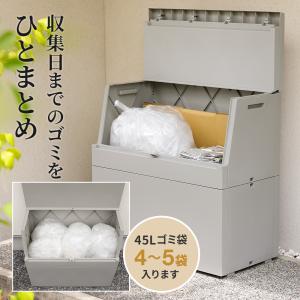 屋外 ゴミ箱 大容量 屋外ストッカー ソロウ ...の詳細画像2