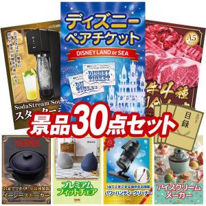 忘年会 景品セット 30点 結婚式二次会 ゴルフコンペ イベント パーティーにも最適！目玉はディズニーペアチケット！忘年会の景品に！