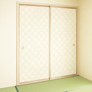 アイロン襖紙 AT 95x203cm 2枚入 ...の詳細画像1