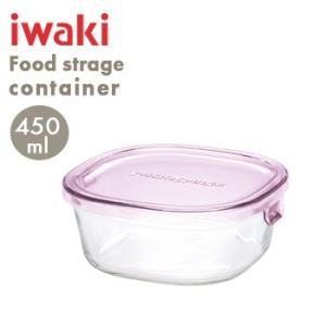 【 対応 】iwaki パック＆レンジ（ピンク）保存容器 450ml KT3240N-P【 保存容器...