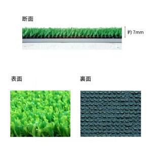 濃淡人工芝 182cm×20m MT-70【 ...の詳細画像2