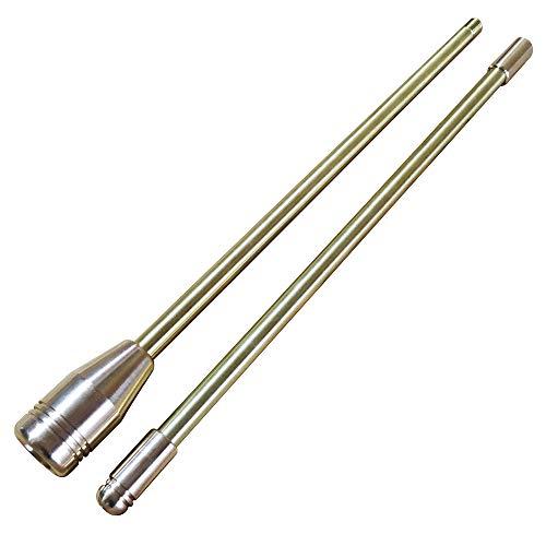 【野良道具製作所】 ALL真鍮製火吹き棒 野良ブラスター 2本継60cm ゴールド 中