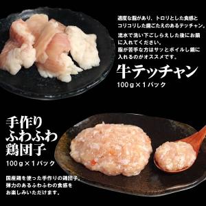 もつ鍋 醤油みそ味 もつ鍋セット 2-3人前 ...の詳細画像5