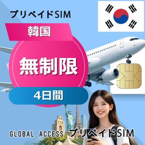 データ通信SIM 韓国 SIMカード 無制限 4...の商品画像