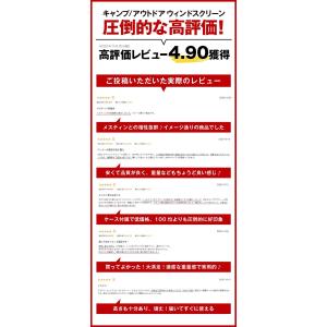 ウィンドスクリーン 風除け 防風 24cm ア...の詳細画像2
