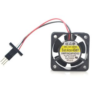 SANYO 9WF0424F6D03 24V 0.076A 4CM  3ピン　FANUC 用ファン